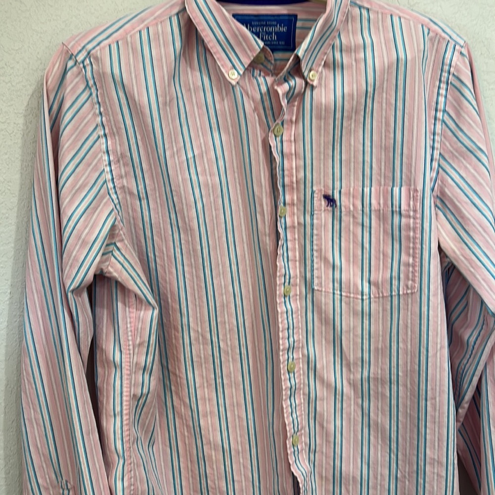 Abercrombie & Fitch Button Down Size L - image 2